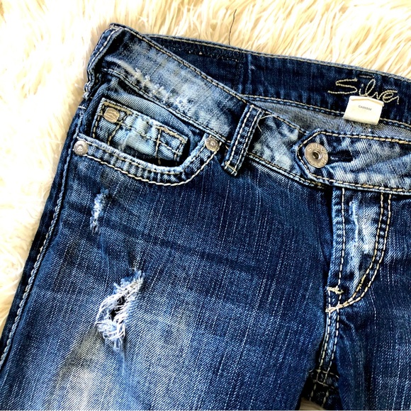 Silver Brand Tuesday Crop Jeans, Size: 27, EUC! - Picture 3 of 10
